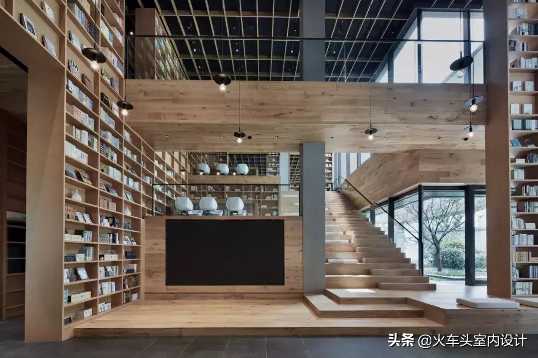 用原木打造的图书馆，杭州又一个网红打卡圣地