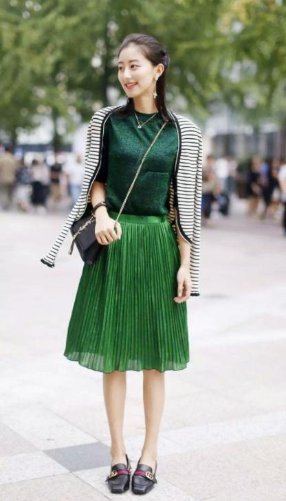 流行绿色不是过时了吗,绿色依旧流行