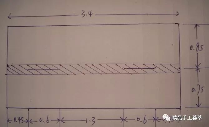 永远的平针,钻石披肩平针部分的教程