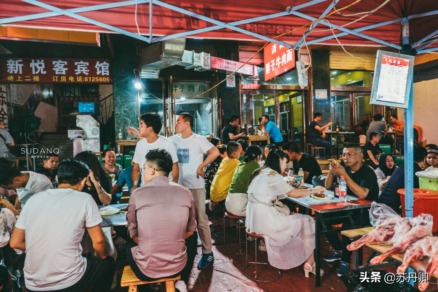 兰州人气最旺的夜市街,兰州当地人夜市人气最旺的地方