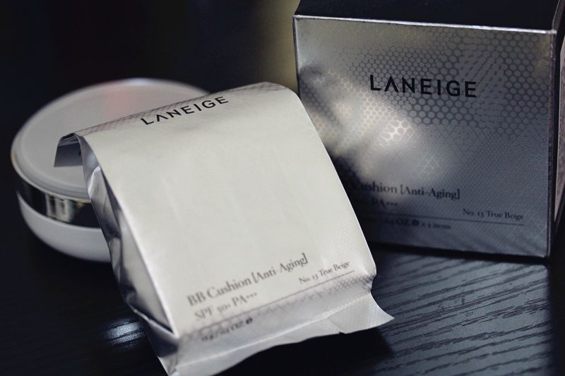 兰芝净透哑光气垫霜测评,兰芝凝润柔光气垫测评