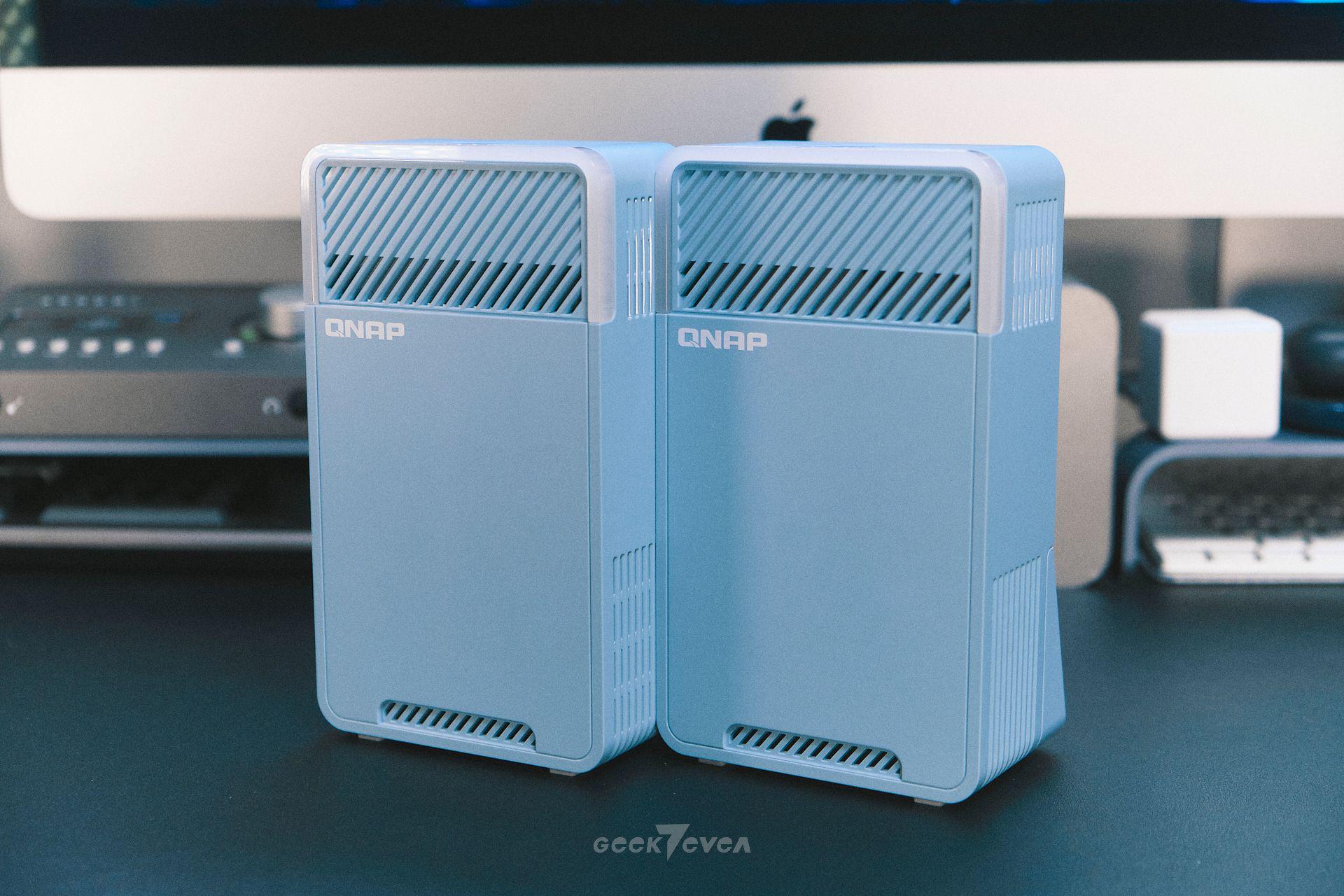 小型工作室的网络利器！威联通QMiro-201W无线Mesh组网分享