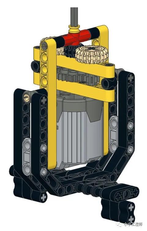 乐高连杆机构,乐高平衡梁式悬挂系统