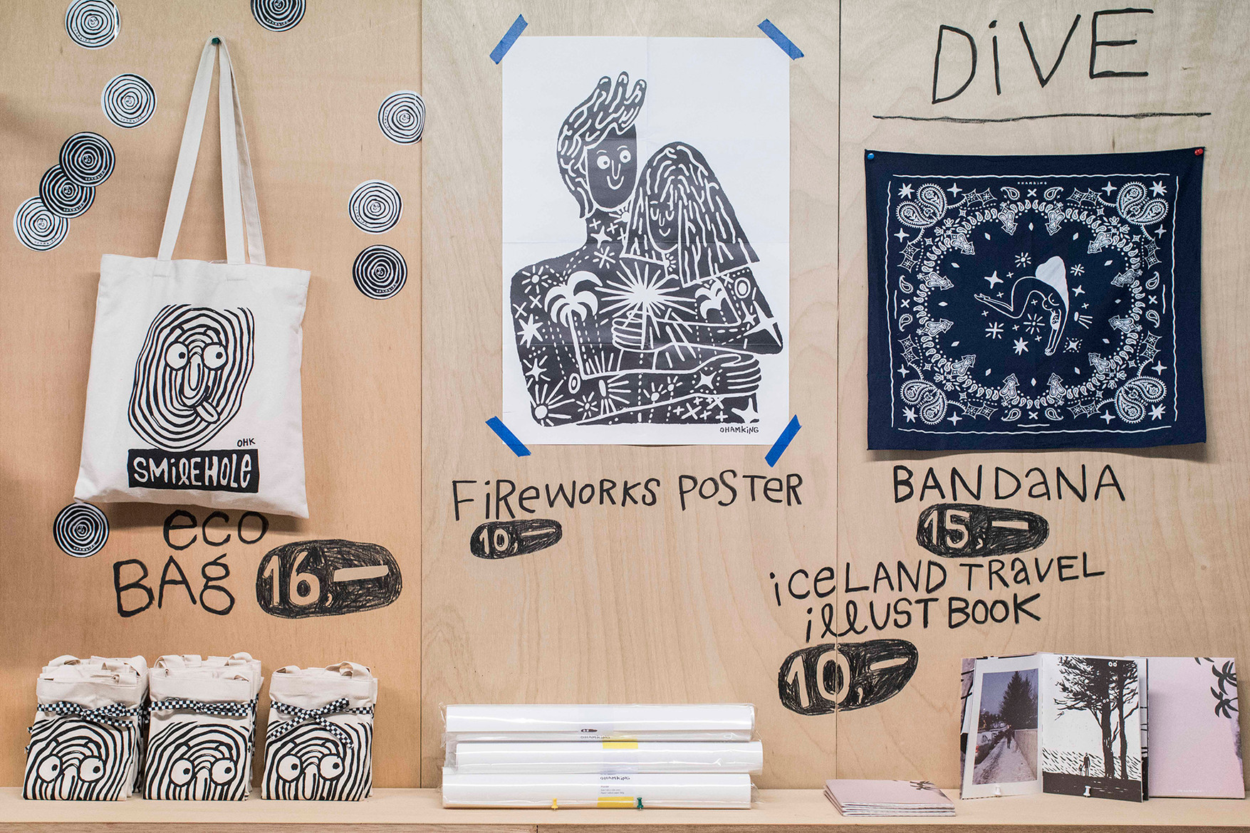 vans韩国艺术家,vans中国风插画