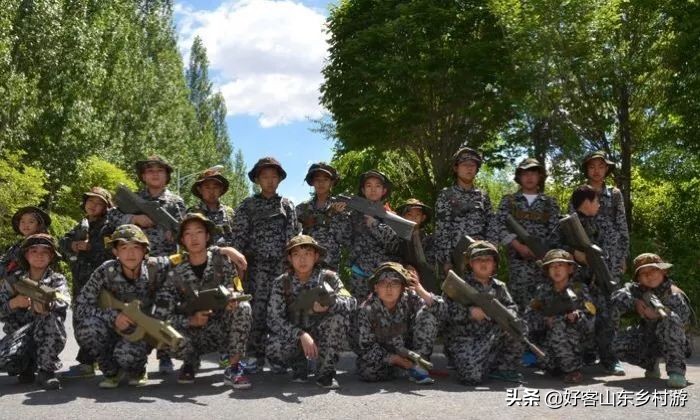 暑假将至，济南棋山欢乐谷推出七天军事素质拓展夏令营活动