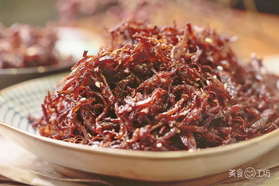 香辣爽口灯影牛肉丝,超好嚼的牛肉干吃货必备零食