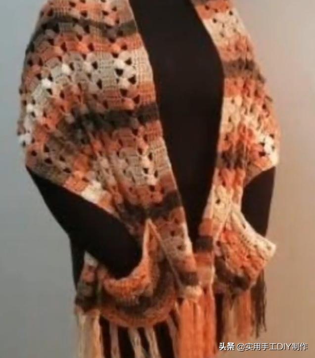 针织围巾新款图片大全,最新款围巾百搭又洋气针织