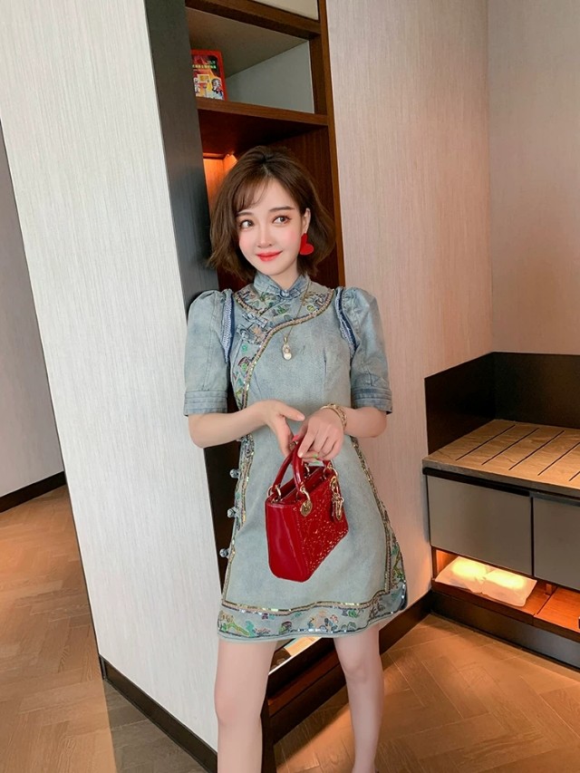 夏季裙装穿搭图集,清爽又时尚靓丽的裙装搭配