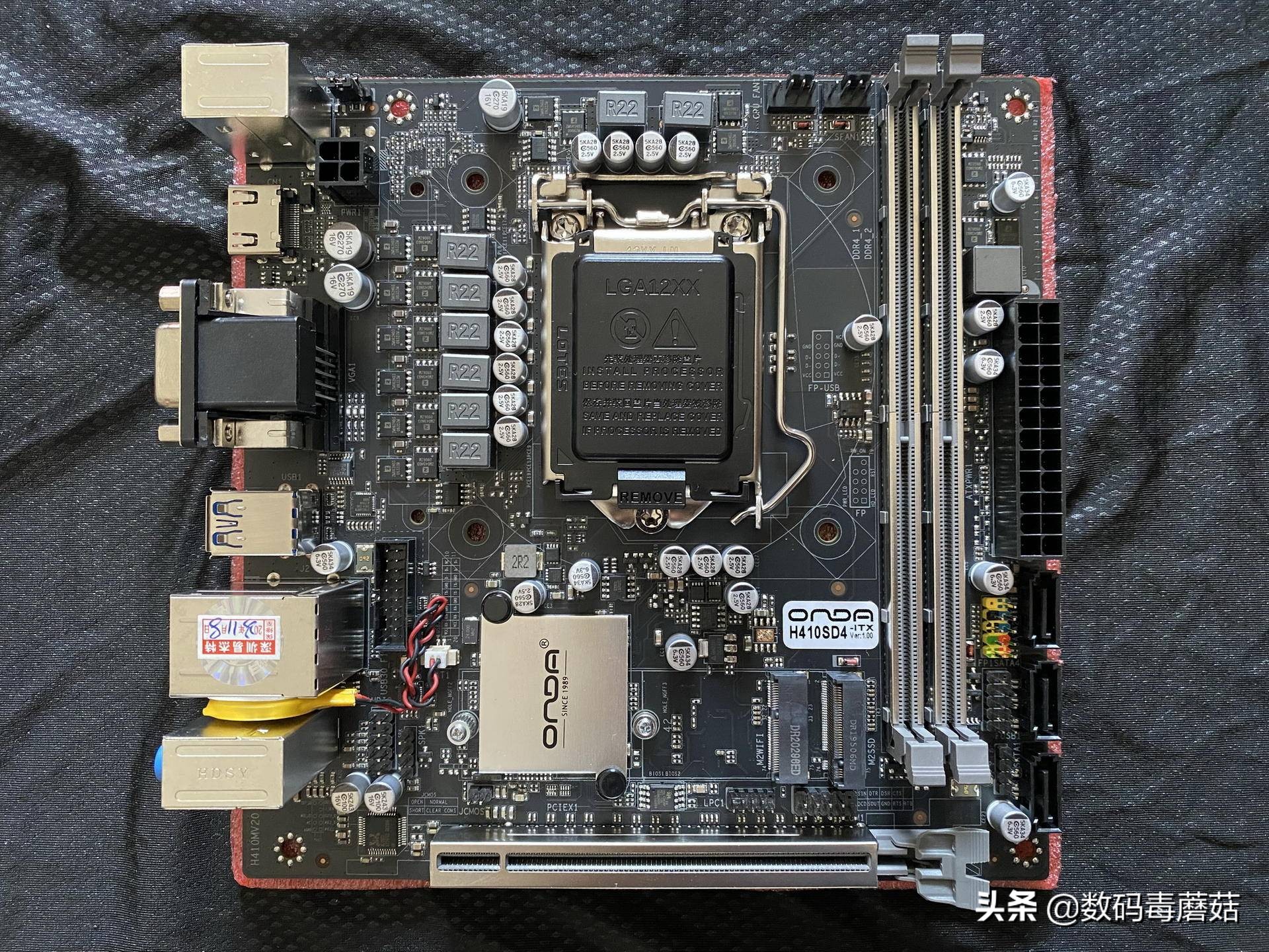 昂达h410itx怎么装,昂达h410itx