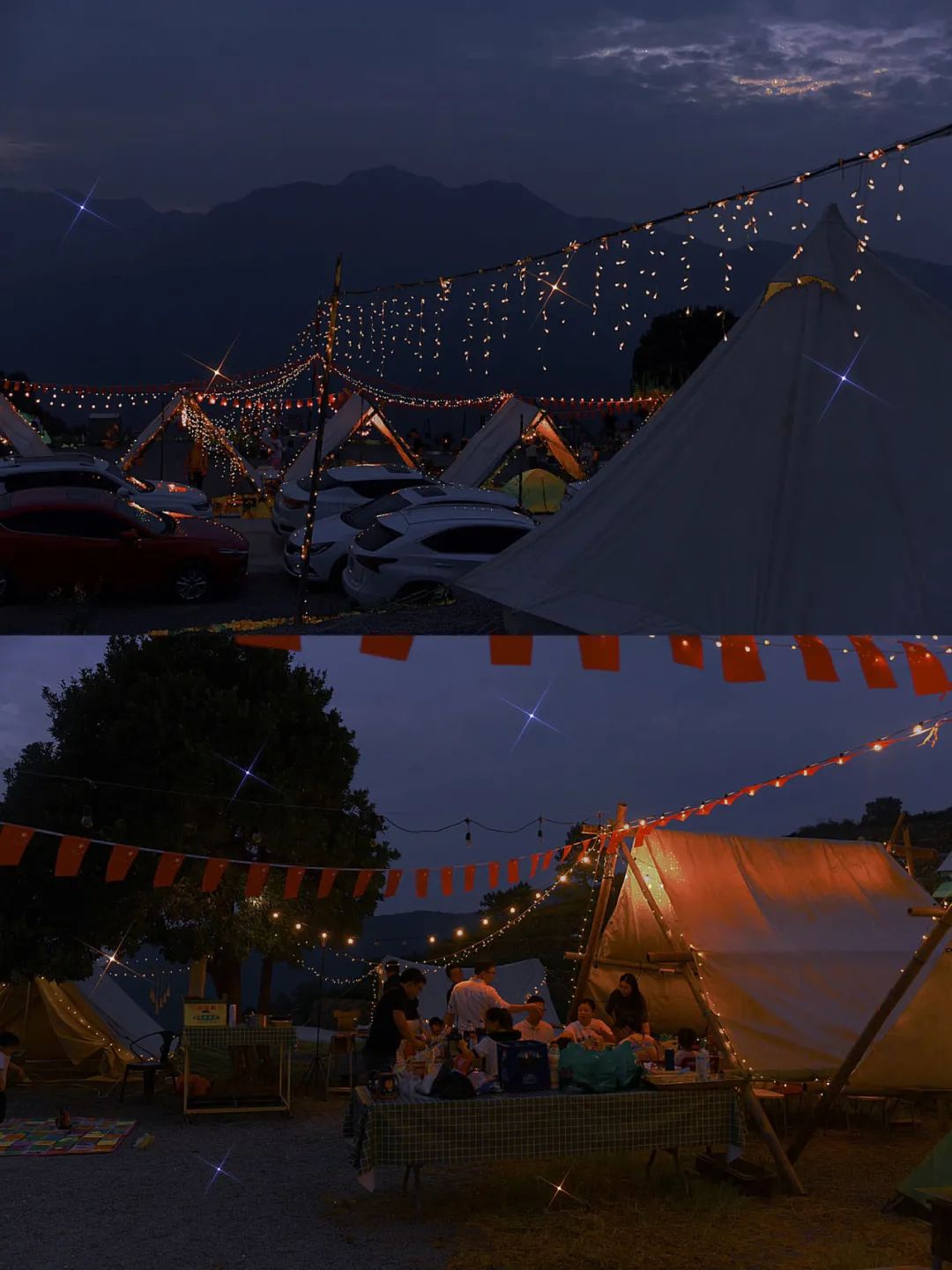 人类森林露营,人类高质量游览