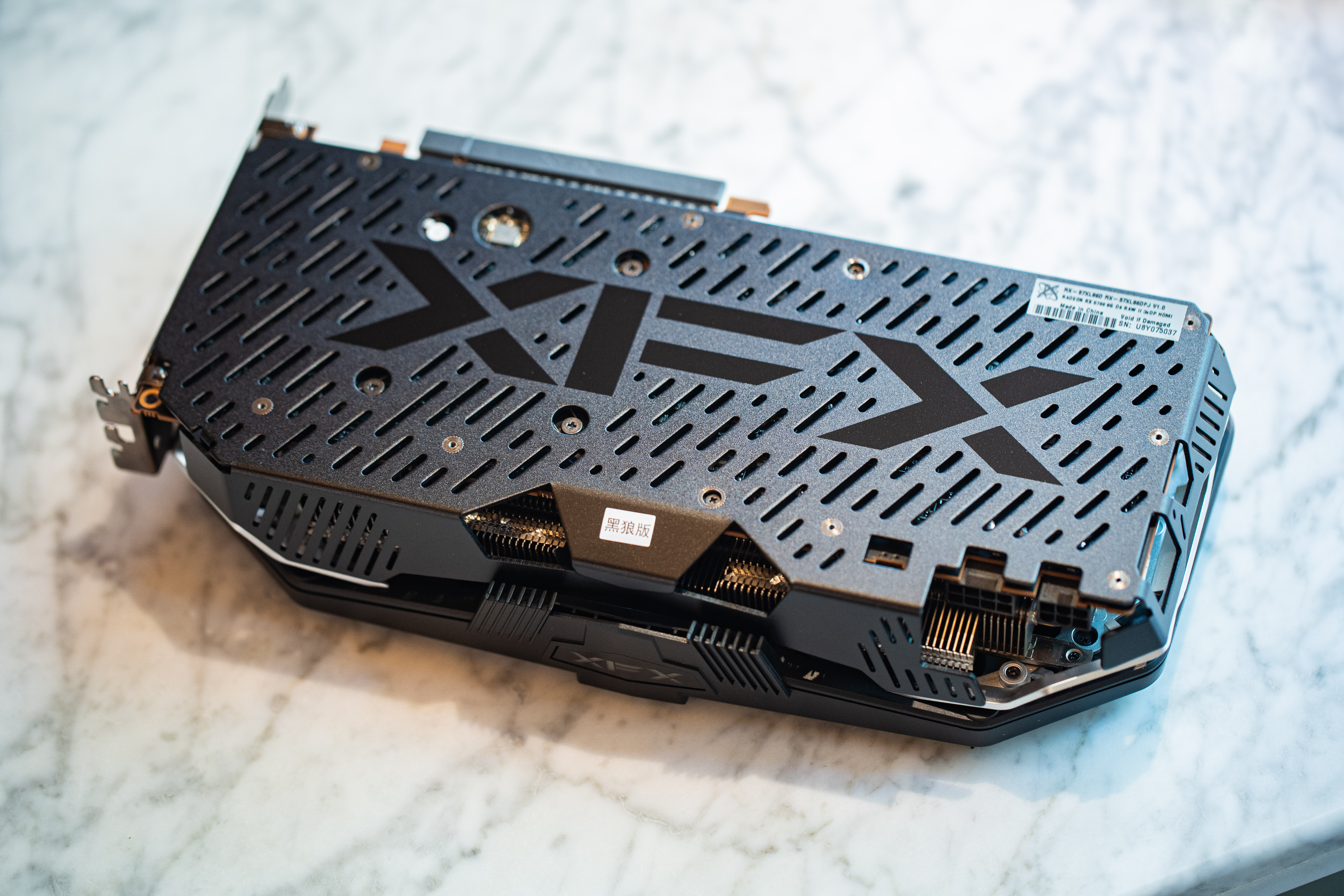 讯景xfxrx5908g黑狼版,xfx讯景rx5708g黑狼版