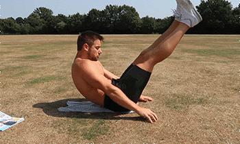 基础的腹肌训练方法30天6块腹肌,腹肌训练一个动作一分钟练出腹肌