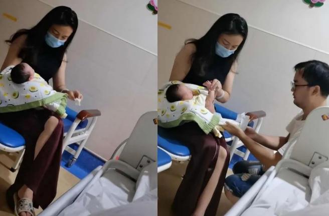 “最年轻岳母”走红,抱娃和女婿同框像一家三口,女儿:压力好大