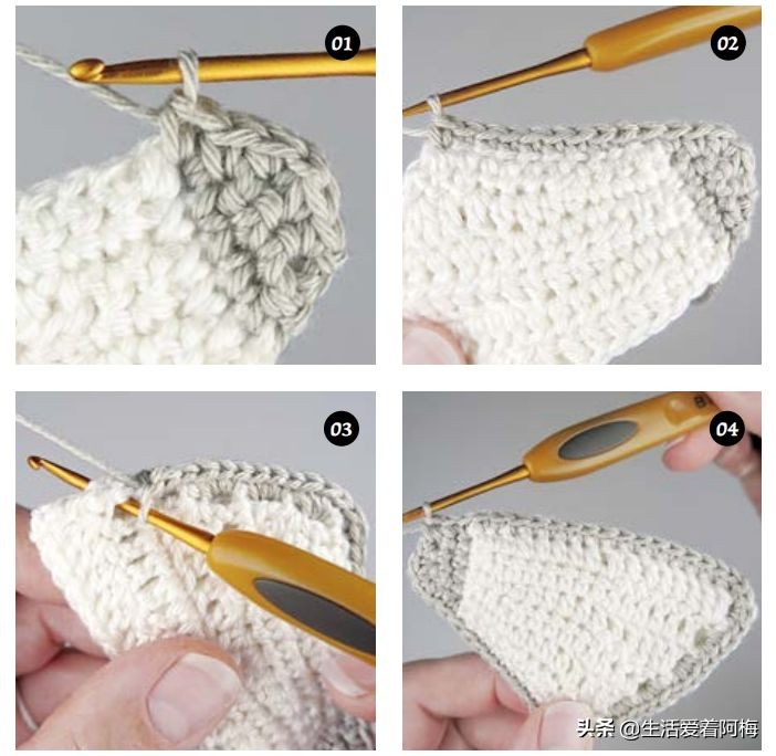 小蝴蝶简单钩织,蝴蝶的钩针编织视频教程