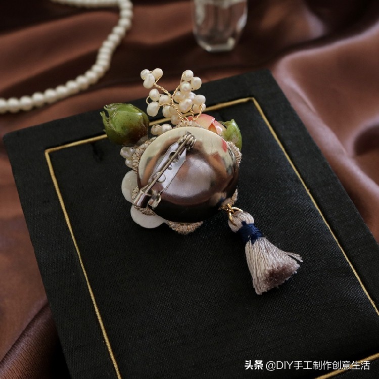 永生花首饰手工diy制作,制作永生花首饰