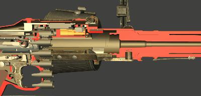 马克沁发明自动火器,马克沁机枪后坐力原理