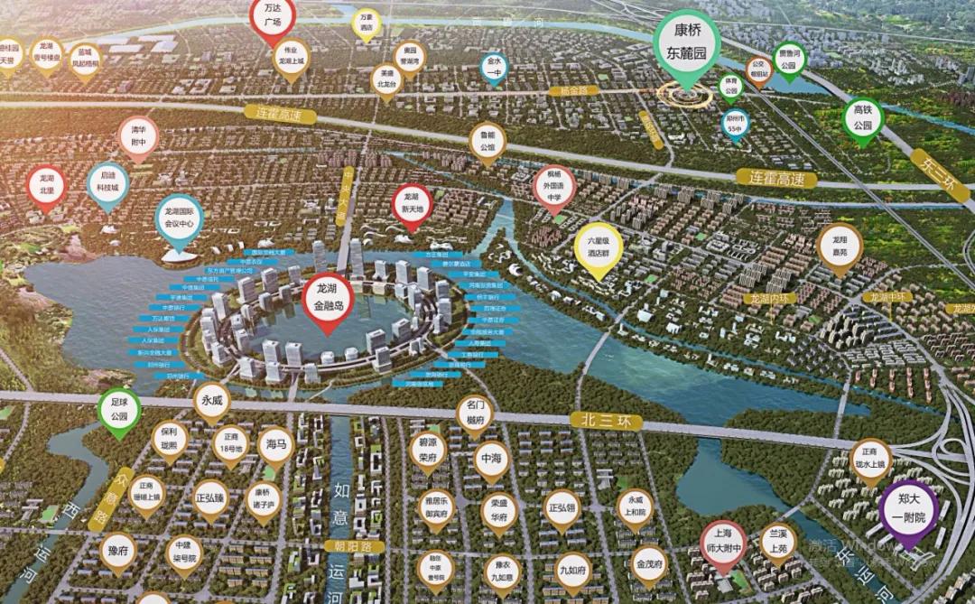 郑州楼盘地段和配套哪个更有前景,郑州改善住房片区