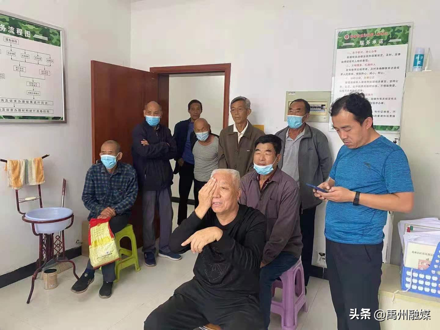 退役军人关爱百姓健康活动现场,关爱退役军人健康