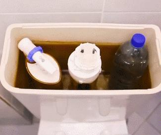 马桶上哪个按键省水,马桶上面大小两按钮使用哪个省水