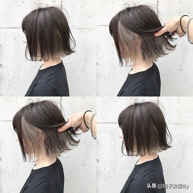 春夏秋冬都好看的染发,好看又显白的短头发染发推荐