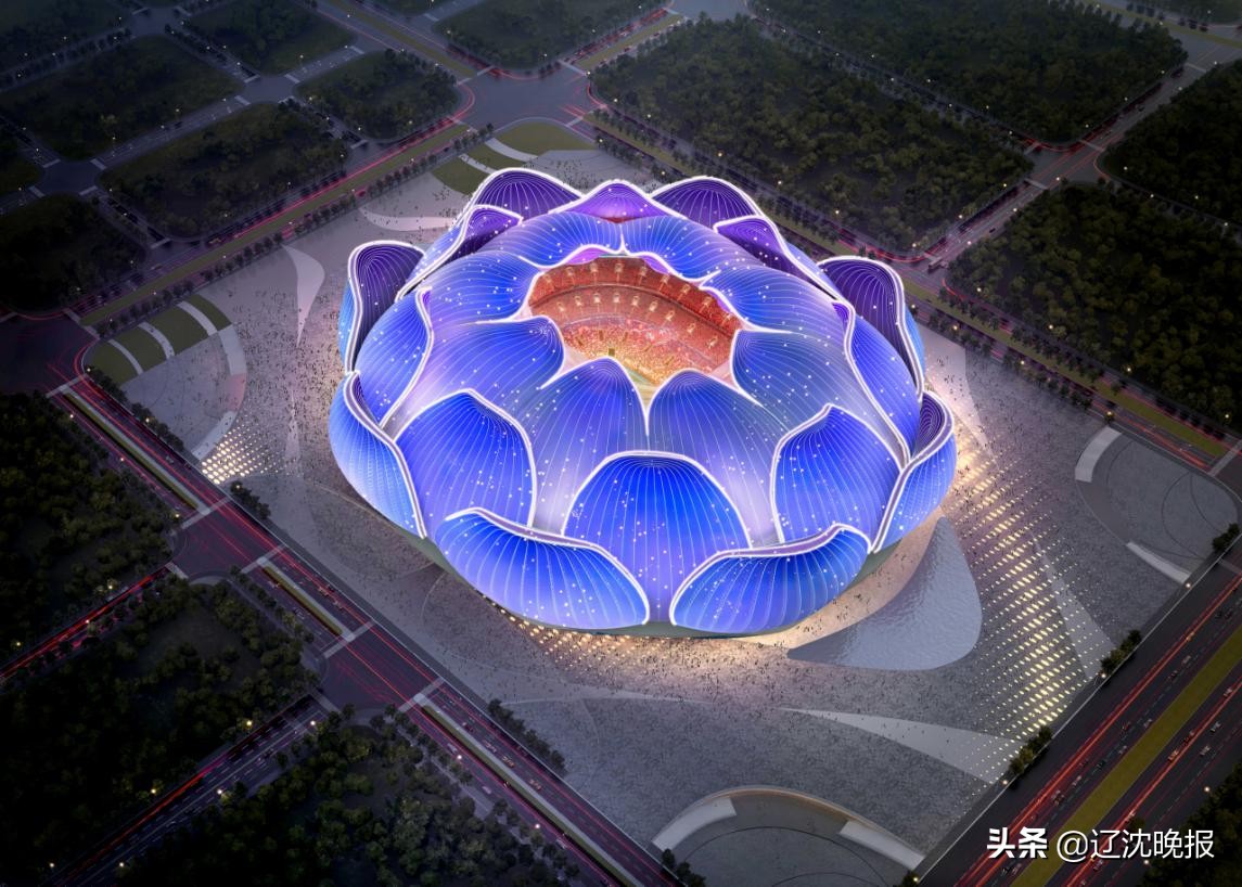 恒大足球场真实颜值,广州恒大足球场最美