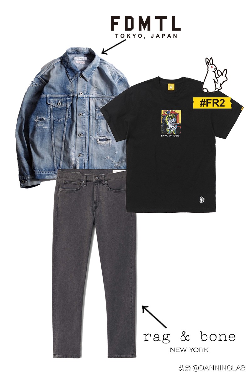 秋季时尚牛仔t恤搭配,牛仔夹克最酷炫的10种绝佳搭配