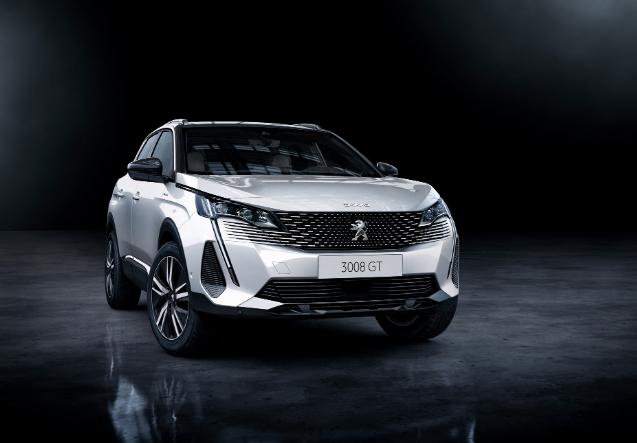 标致3008爆改效果图,标致3008升级新款前脸