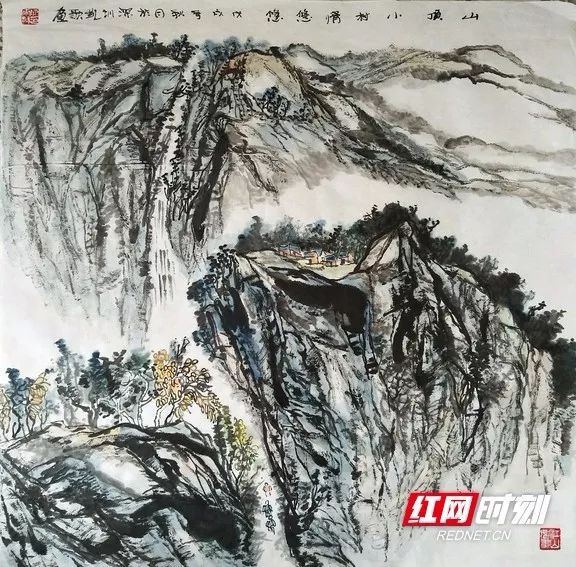 四十余年笔耕不辍，益阳这位“业余”画家用他自己的方式爱着这片故土