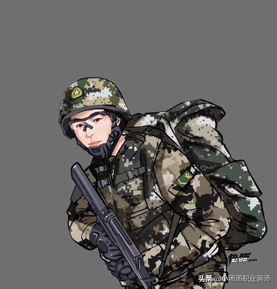 适合军人的微信头像图片,军人微信头像霸气冷酷