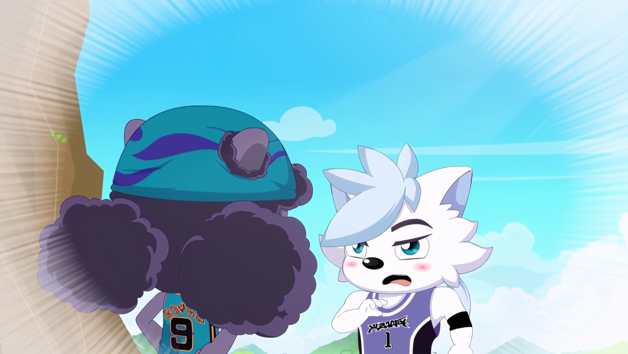 喜羊羊与灰太狼：球胜狼和豹姐是不错的cp，豹姐也救过球胜狼