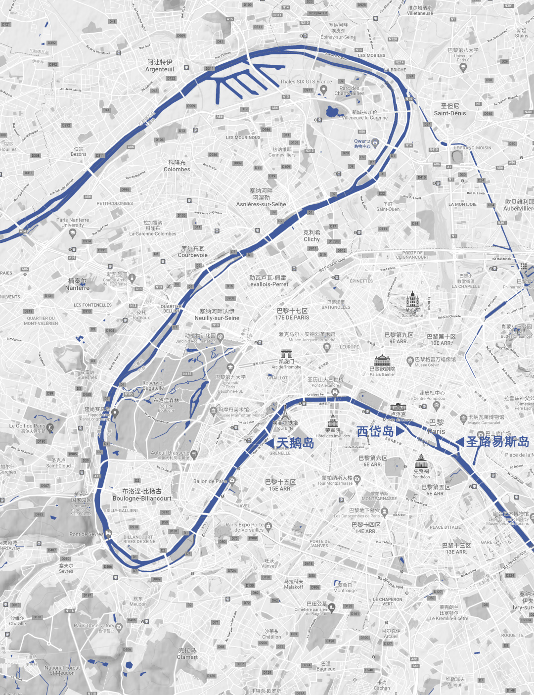 法罗群岛,法国首都城市
