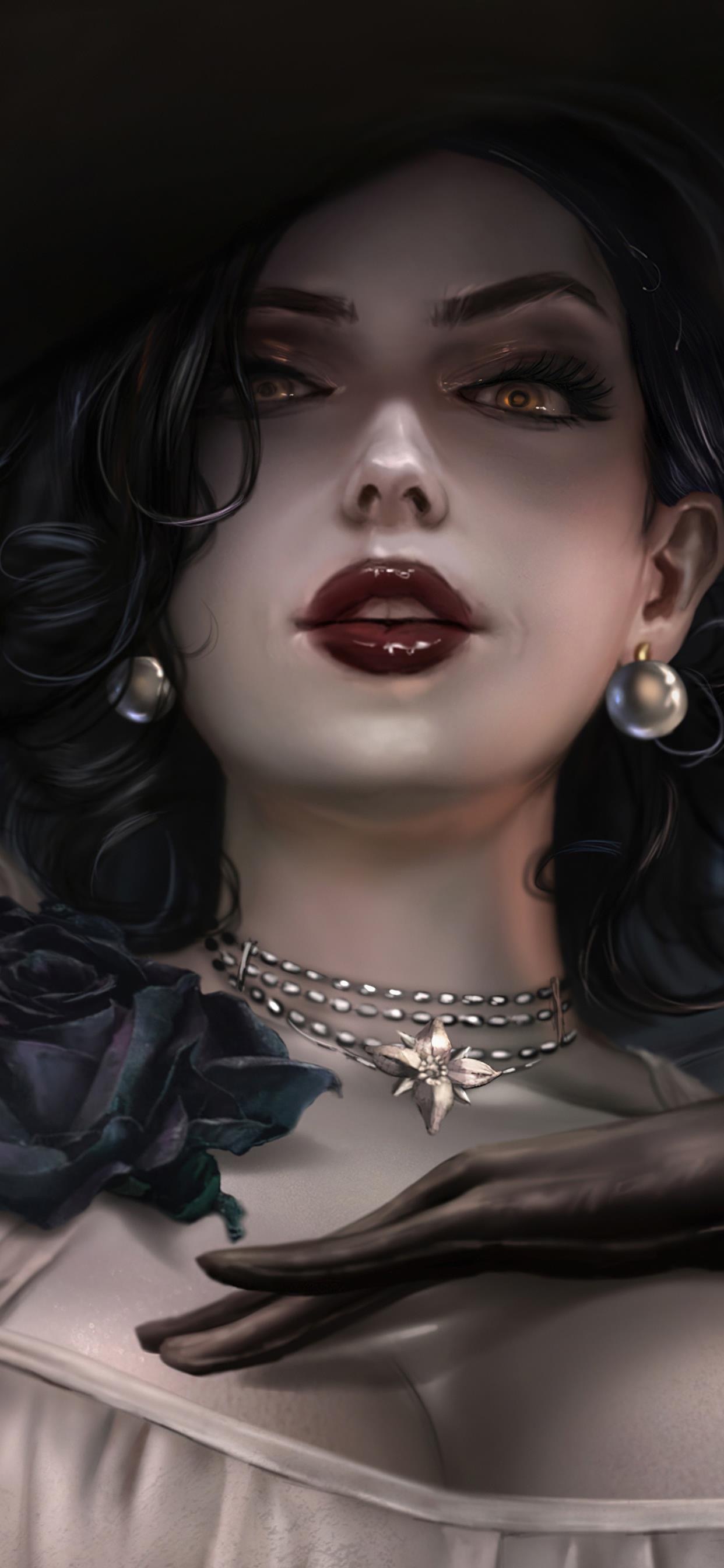 生化危机8手机壁纸,生化危机吉尔高清壁纸