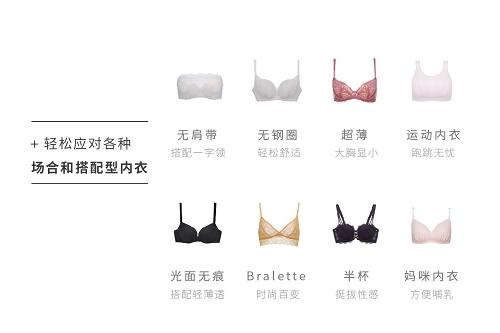 只做线下文胸品牌,只做内衣的品牌