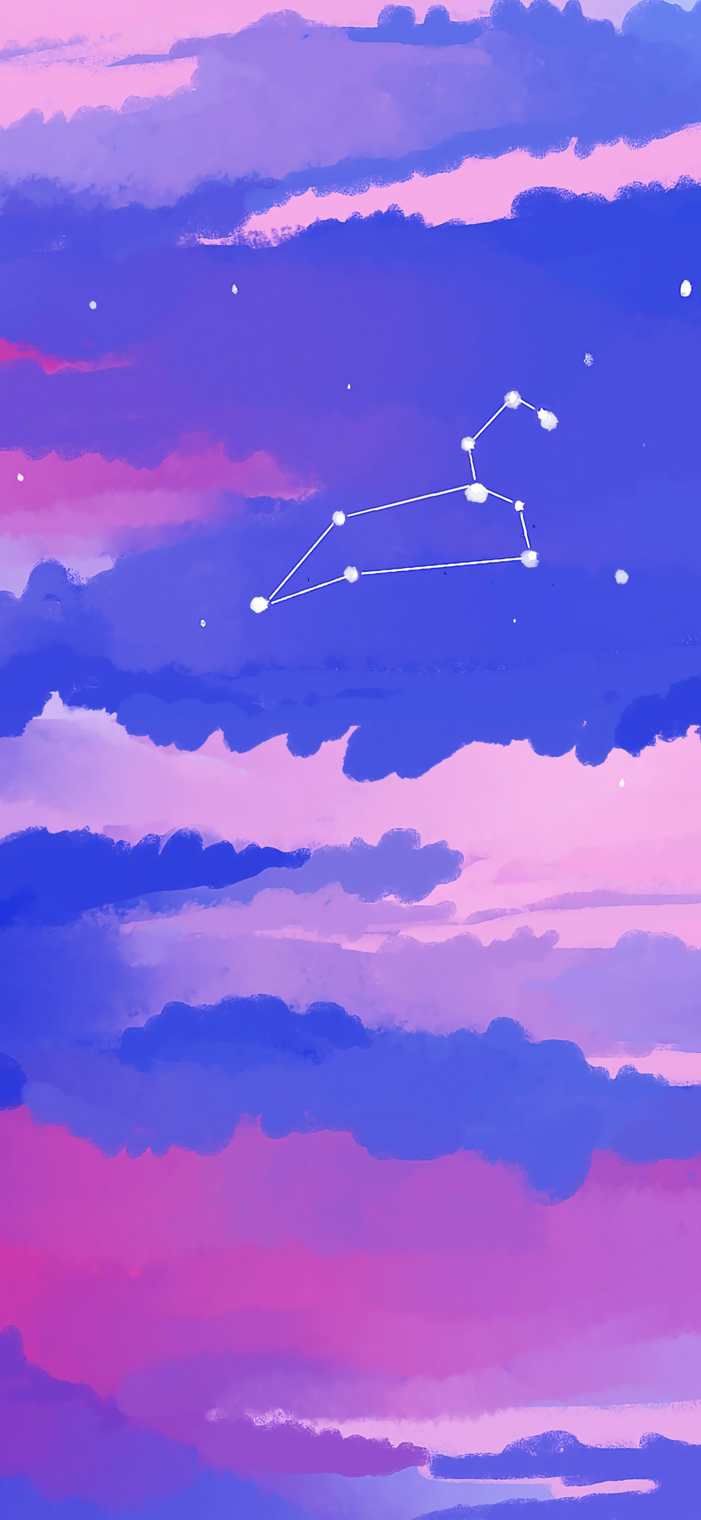 色彩斑斓的壁纸,韩国唯美手绘插画高清壁纸