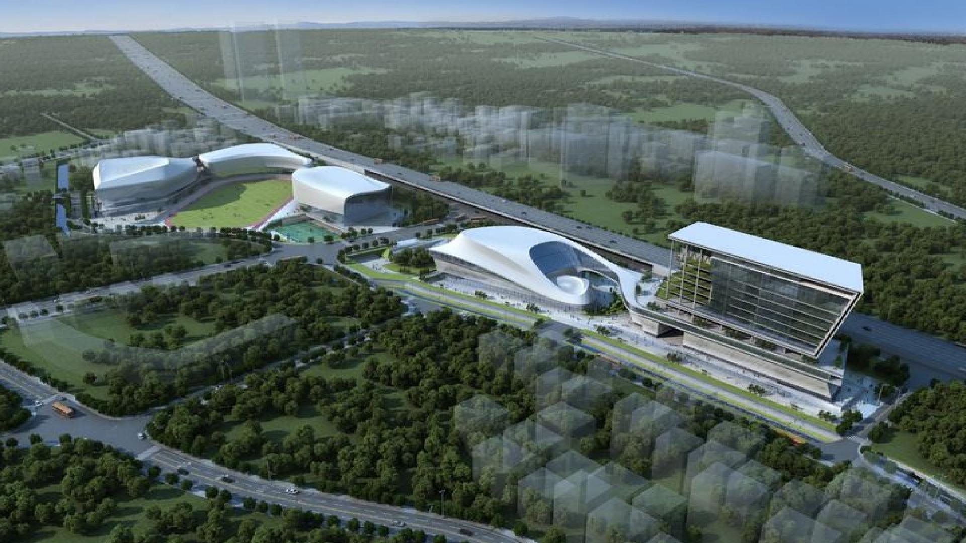 深圳龙华文体中心新建的项目,深圳体育中心改造后最新效果图