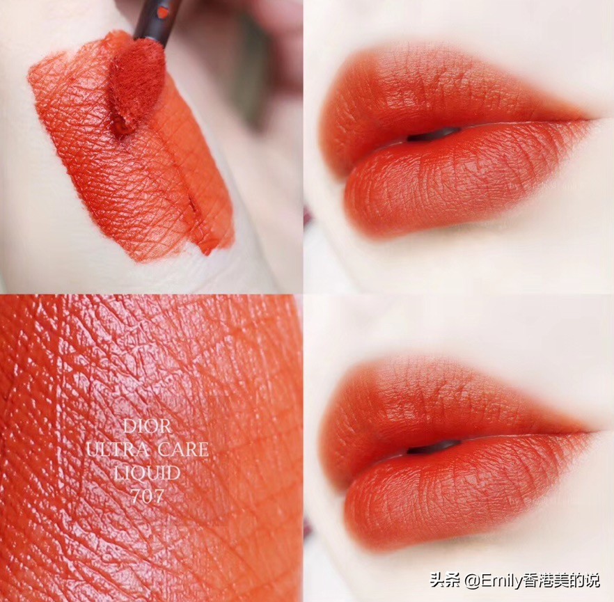 迪奥999口红官方正品橘红,2022秋冬口红新品迪奥
