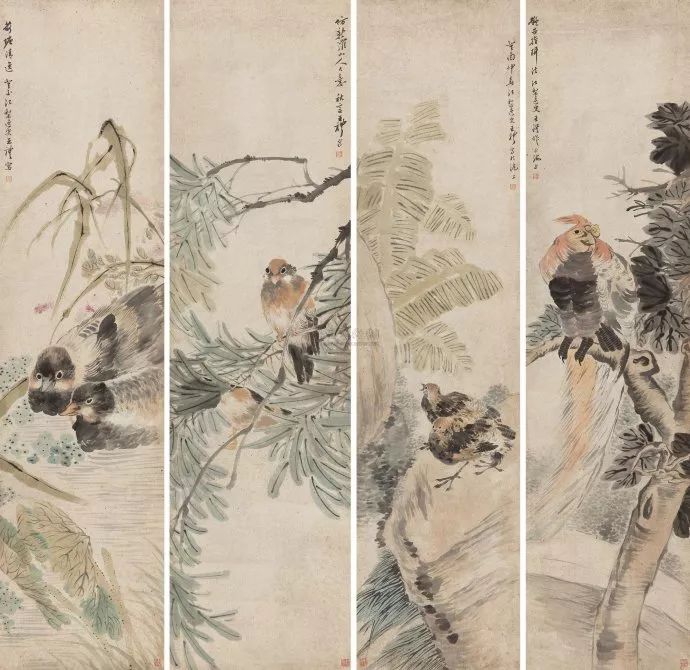 潘天寿100幅花鸟画欣赏 (潘天寿写意花鸟画要义)