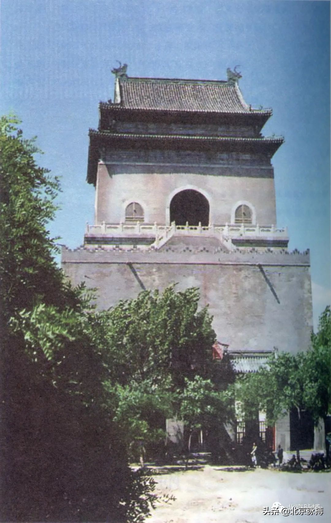 钟鼓楼历史真相,1983年北京钟鼓楼修复