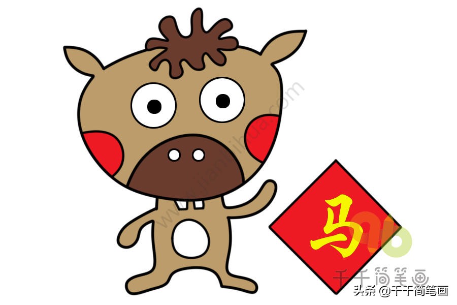 十二生肖简笔画老鼠,屎壳郎滚粪球简笔画