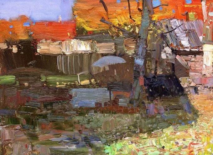 俄罗斯画家的油画艺术美到极致,中俄风景油画作品