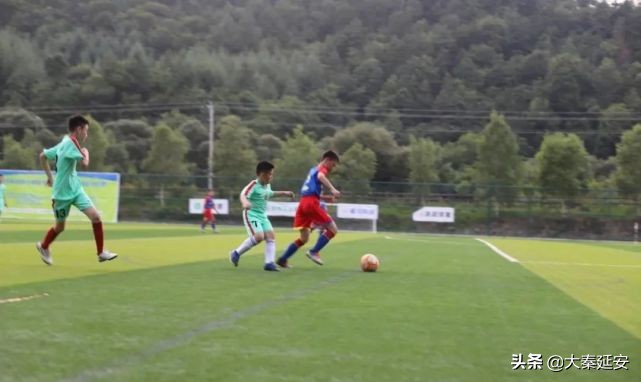 盛夏绿茵赛场挥汗如雨甘泉足球小将载誉归来