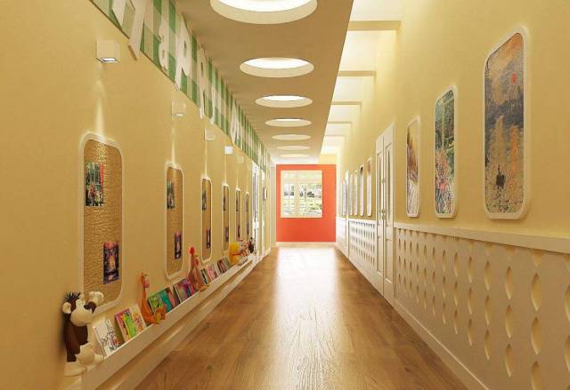 幼儿园墙面环创风格小清新,幼儿园环创可爱墙面布置简单大气