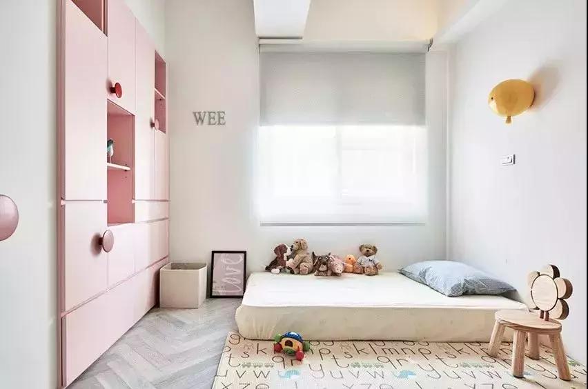 小户型儿童卧室床设计效果图,卧室空间很小如何布局