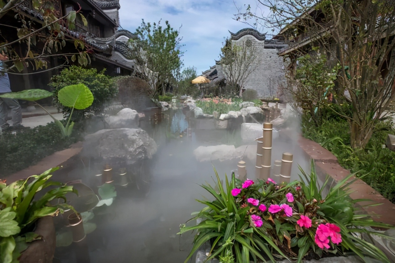 漫步天府之国黄龙溪古镇,成都黄龙溪鹿溪河