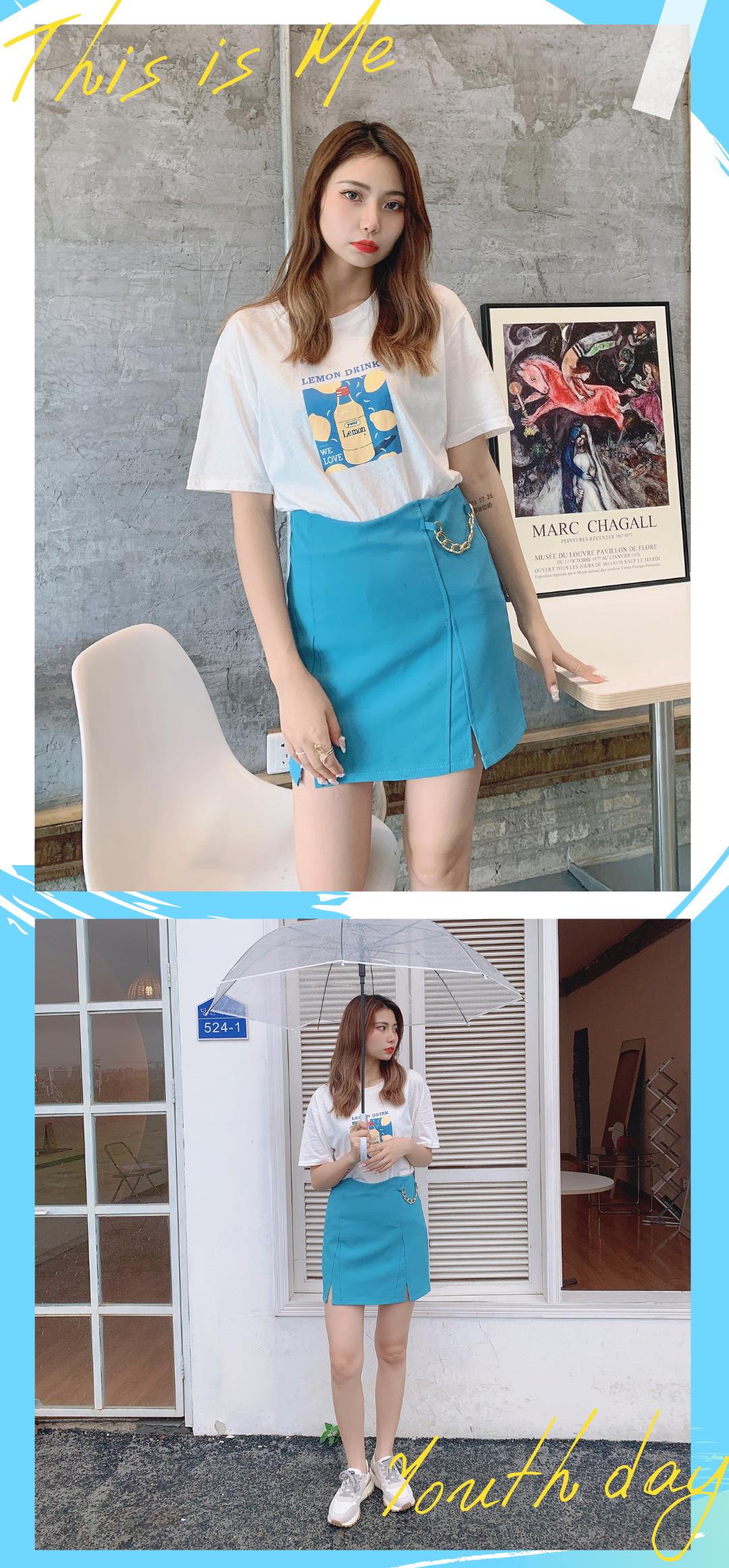 丹比奴dambolo品牌高领印花连衣裙,丹比奴早春穿搭