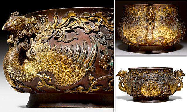 一德国人家里用来装网球的大碗，竟是价值3500万的中国*物文**