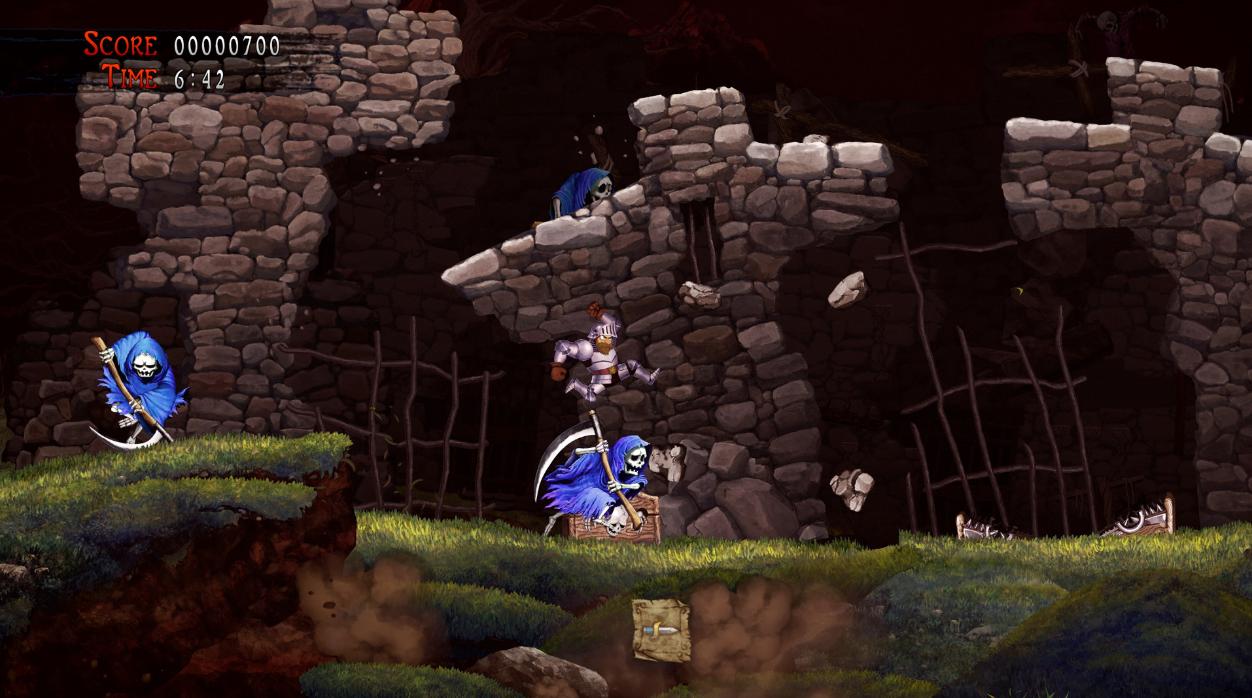 steam平台今日特惠《经典回归魔界村》：80年代手绘2D动作游戏