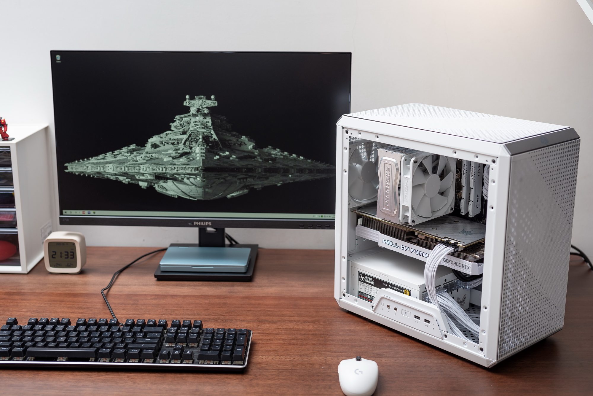 atx机箱和matx机箱有啥区别,高性价比matx白色机箱推荐