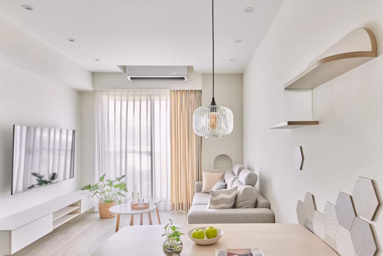 奶油原木风房间高级感配色,以原木为基调的奶油色日式温暖家