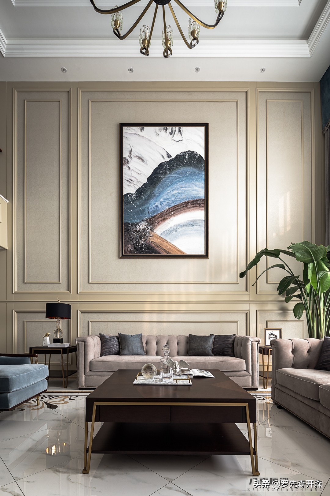 淄博华侨城欢乐山川别墅样板间,淄博华侨城装修